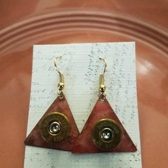 Bullet Earrings - Picture 2 of 2